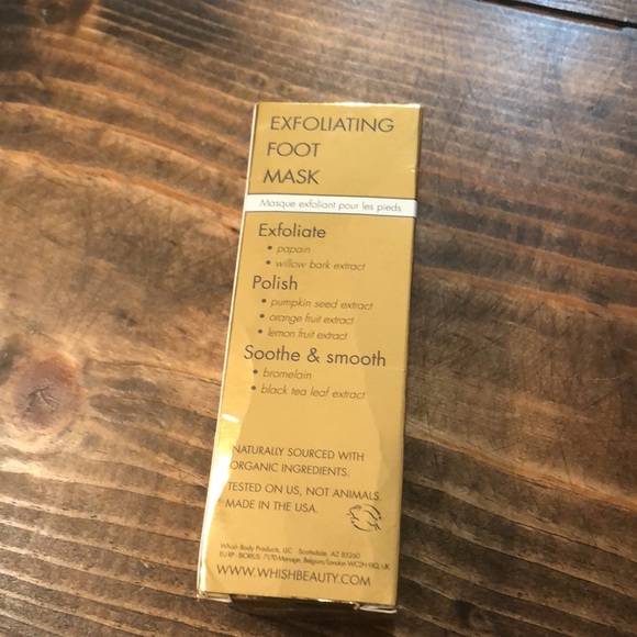 🌟5x Host Pick🌟Whish Exfoliating Foot Mask - Picture 4 of 4